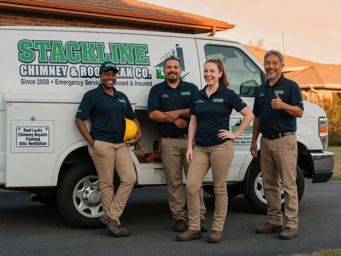 Chimney flashing repair company in Hondo, TX